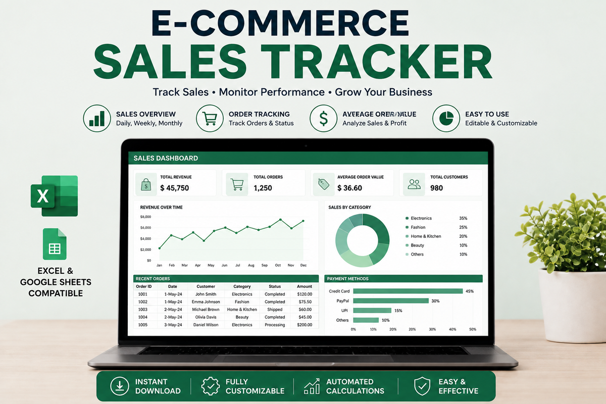 E-commerce Sales Tracker image